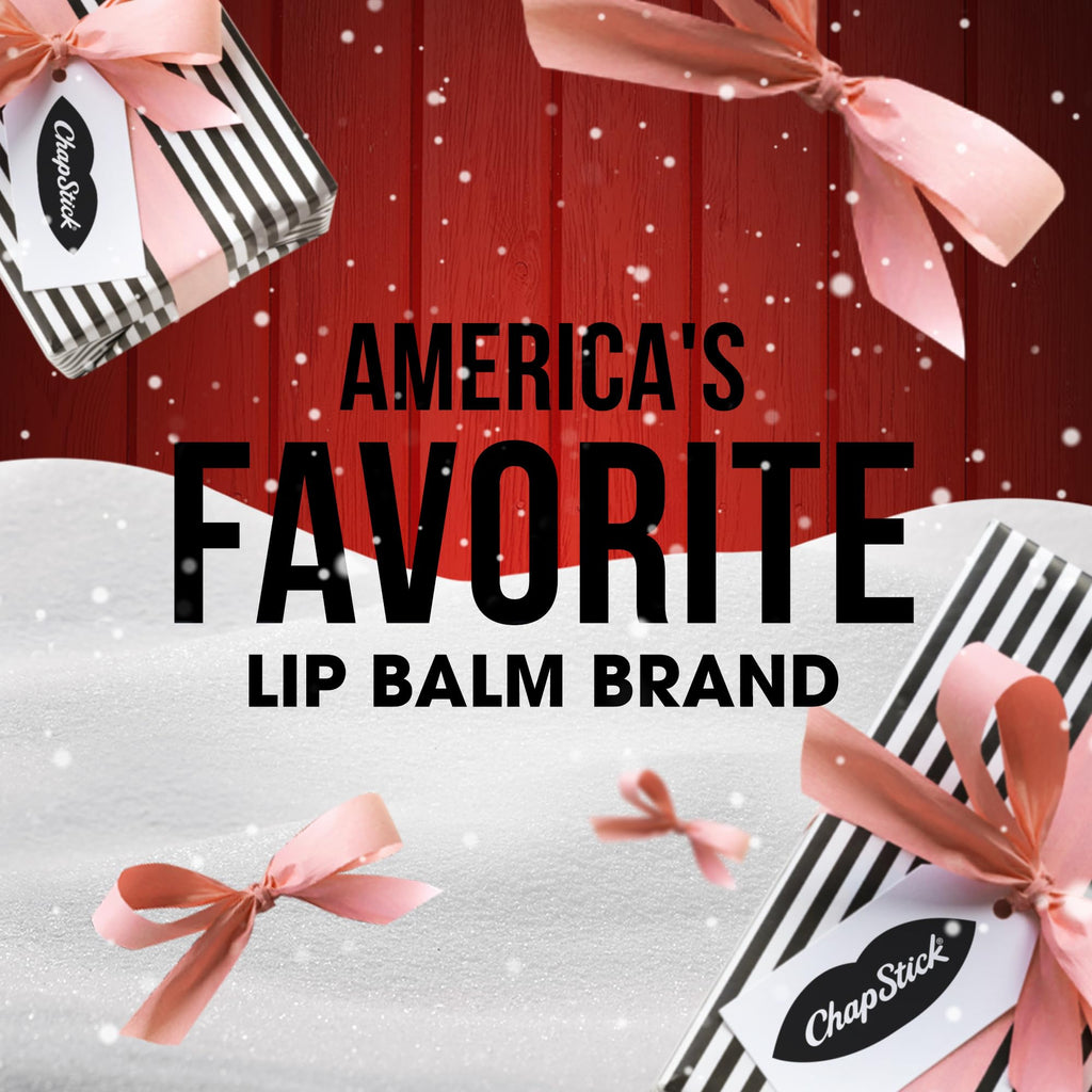 ChapStick Candy Cane Lip Balm Bulk — 36-Count (12 Packs of 3) | Fresh Mint Lip Moisturizer