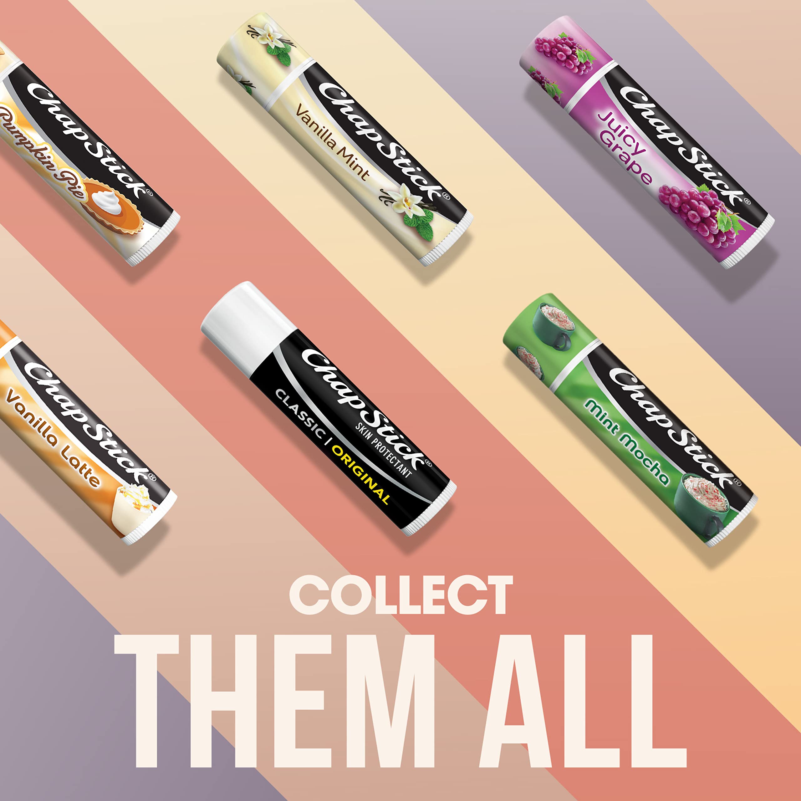 ChapStick Classic Original Lip Balm Tubes – 12 Pack (0.15 oz) | Lip Care
