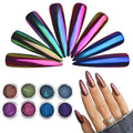 CHARMING MAY Chameleon Chrome Nail Powder – 8-Box Gel Nail Pigment