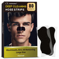 Charmonic 80 Pcs Blackhead Remover Pore Strips – Charcoal Nose Strips for Pore Cleaning (Large Size)