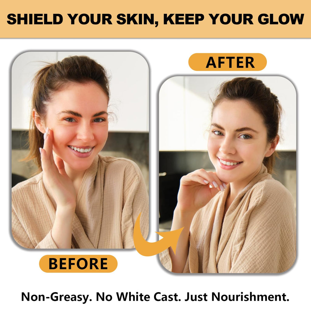 Charunee Beef Tallow Sunscreen with Zinc Oxide SPF 50 - 2x85g, Reef Safe, Non-Greasy
