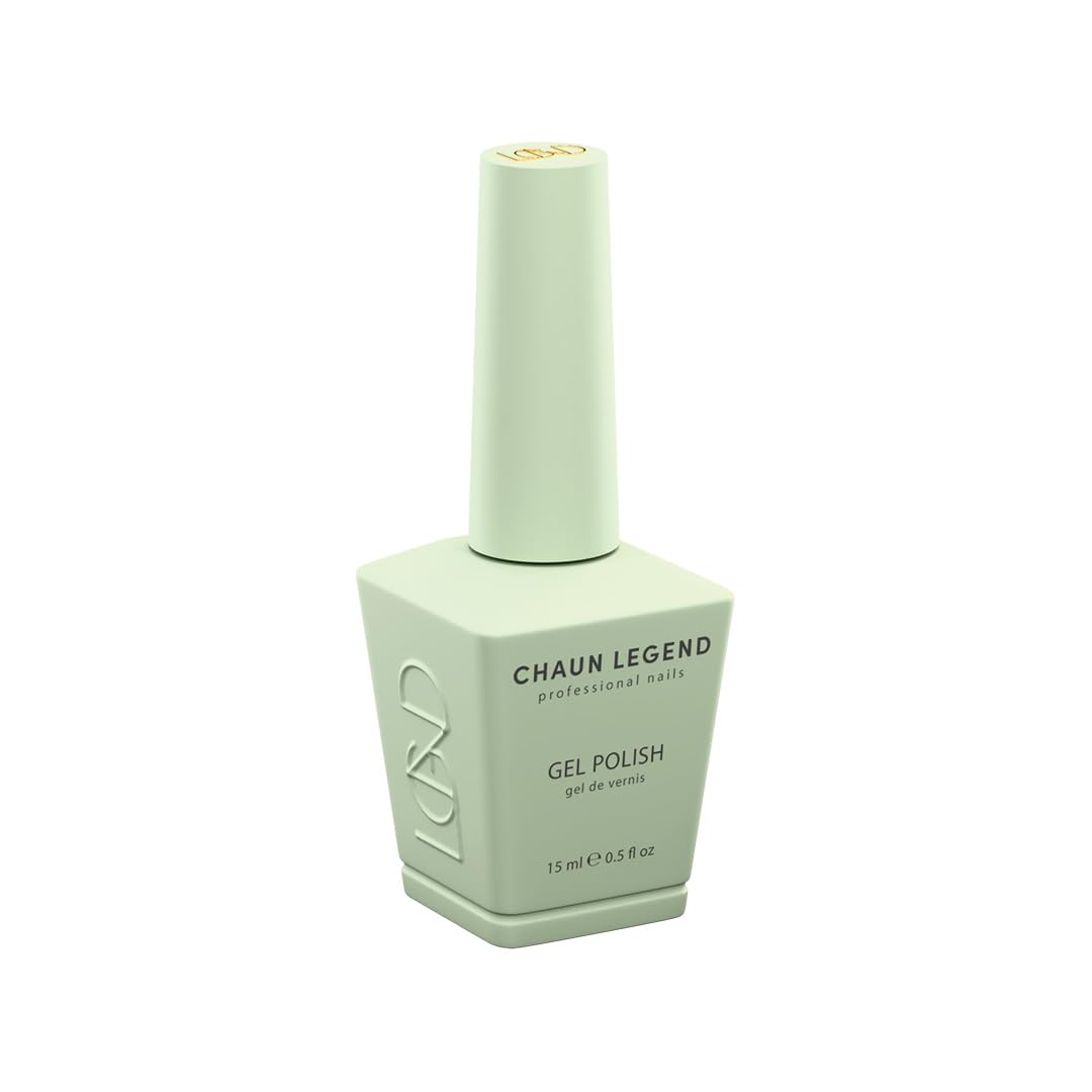 Chaun Legend Gel Nail Polish Mint To Go Viral LG5133 | Mint Green, Soak Off UV/LED, High Gloss 15ml