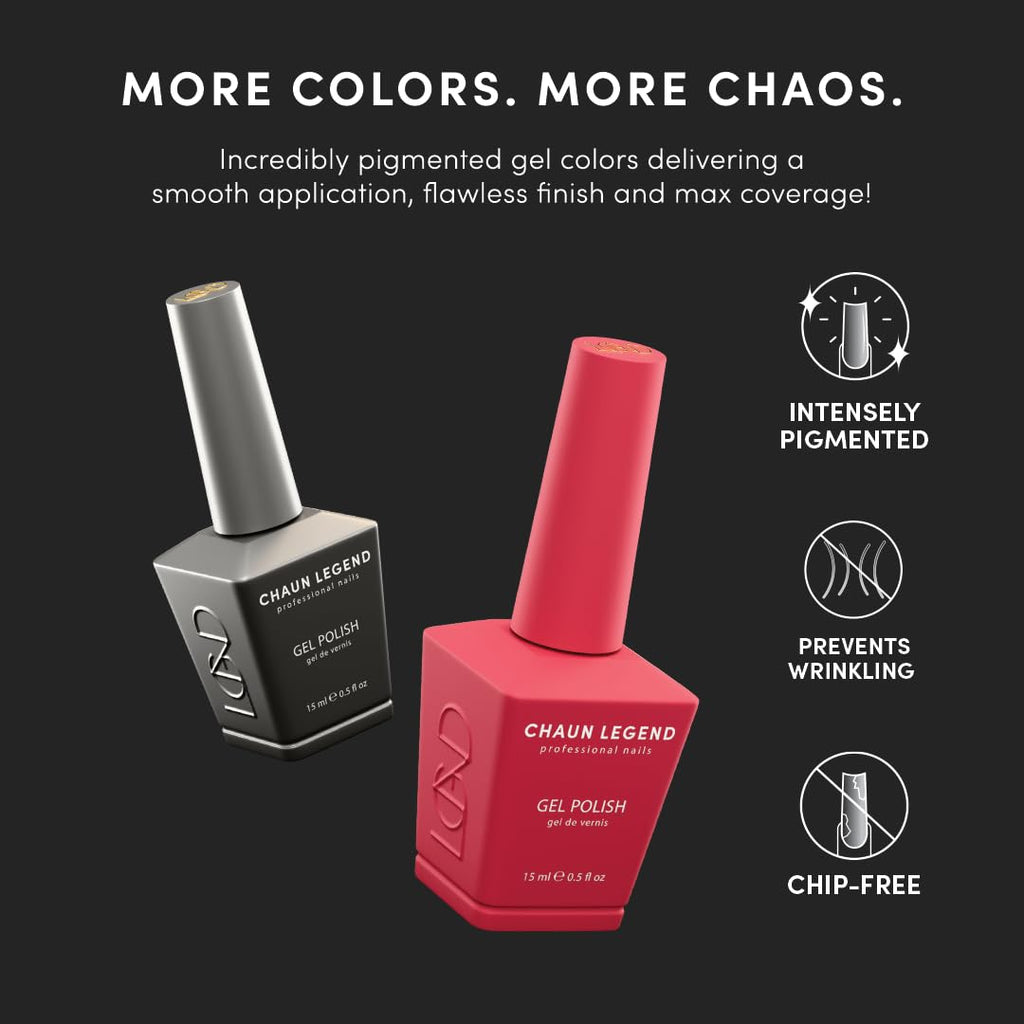 Chaun Legend Gel Nail Polish LG5126 – No Ring, No Rules | Beige-Pink Hue | 15ml