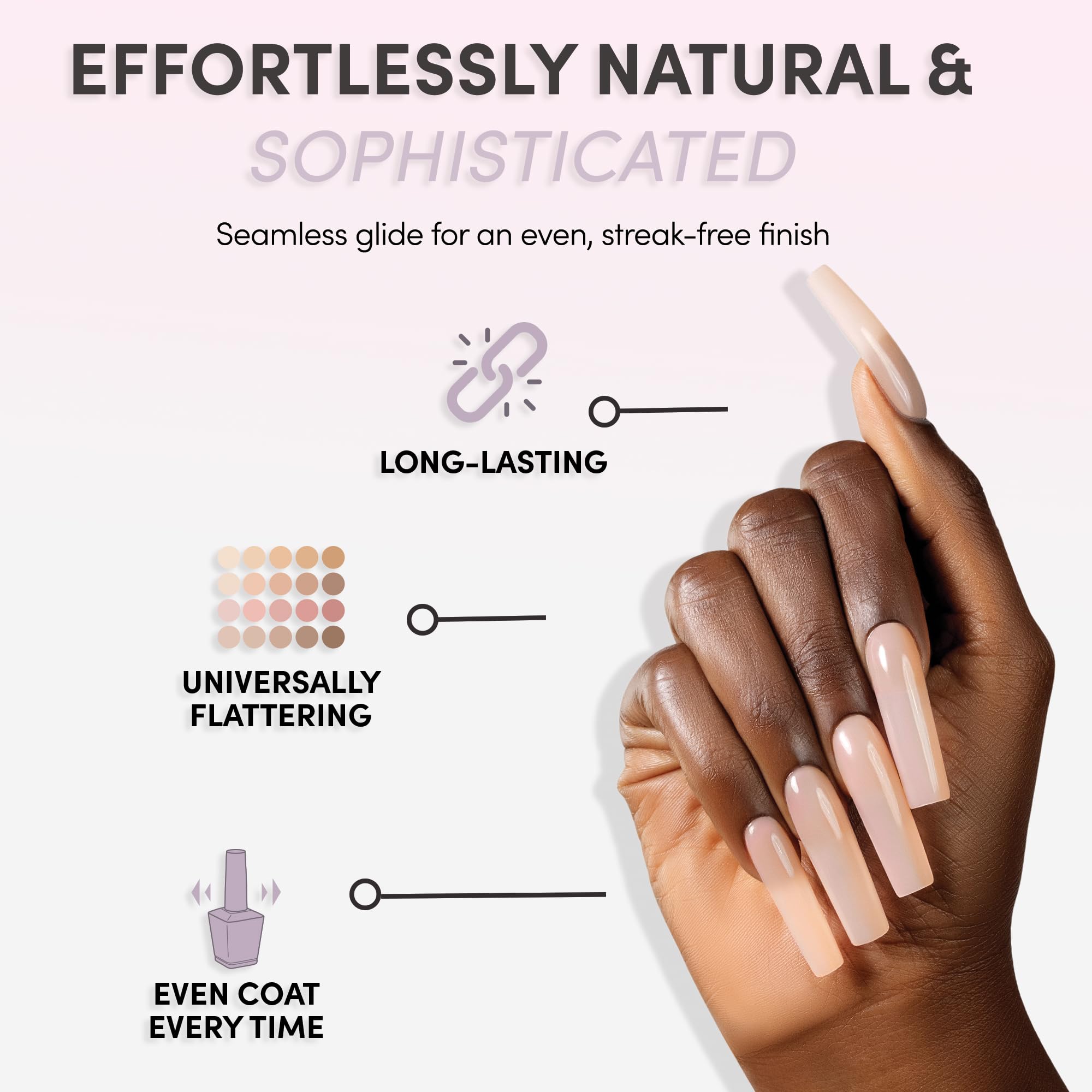 Chaun Legend Gel Nail Polish 0.5 oz – SHEER TONES LG5098 | Salon-Quality Gel at Home
