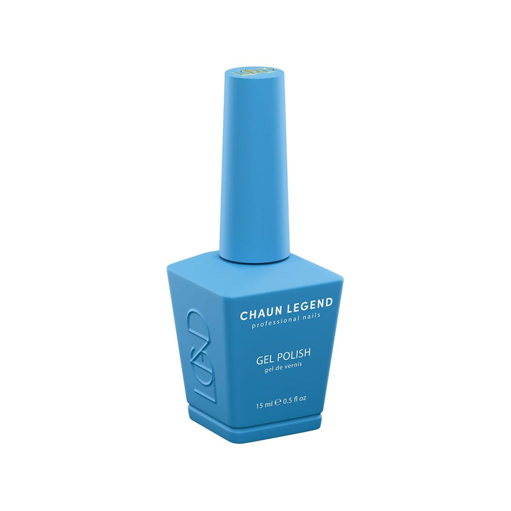 Chaun Legend Gel Nail Polish | Love Unfiltered LG5143 Denim Blue | Soak Off UV/LED Cure Gel Polish High Gloss 15ml