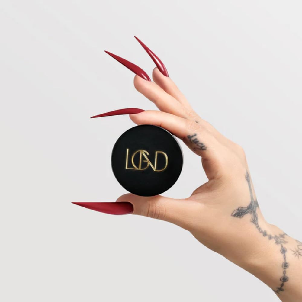 Chaun Legend Acrylic Powder Bad Blood – 2 oz, Long-Lasting Shimmery Nail Powder for Professional Art