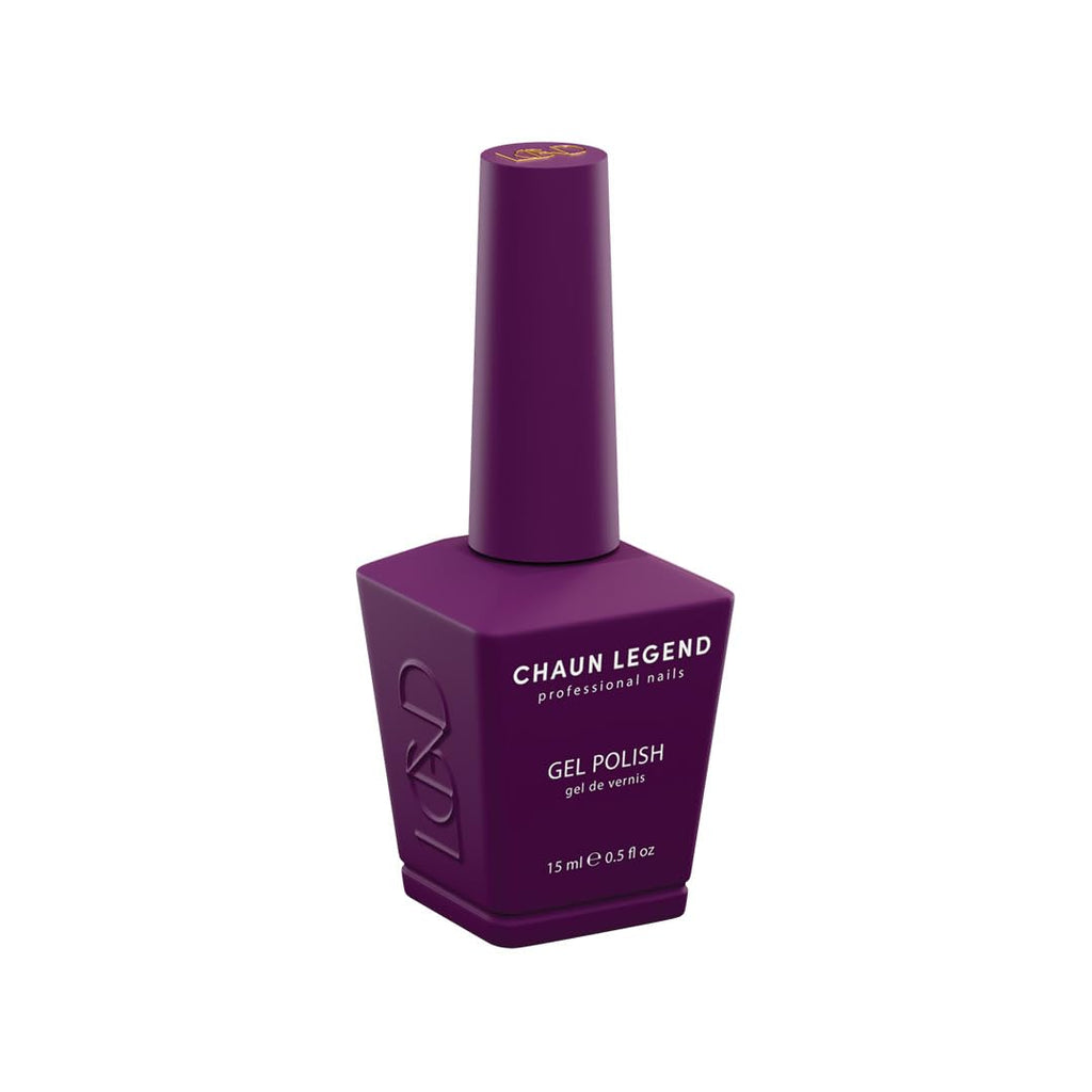 Chaun Legend UV Gel Nail Polish Poison Plum LG5187 (Bright Lavender) — 0.5 oz, Long-Lasting, Quick Dry, Bubble Free