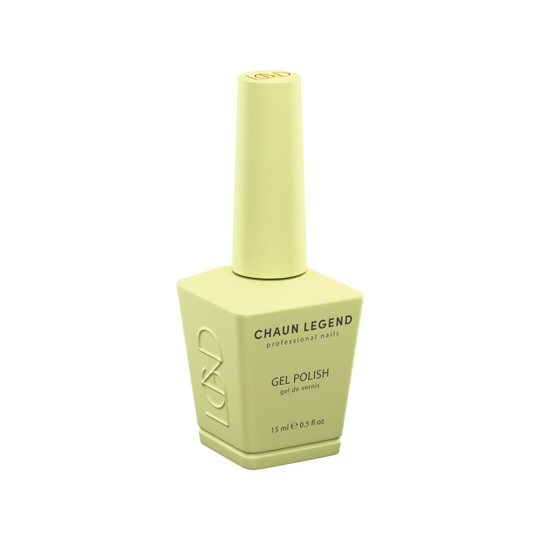 Chaun Legend Gel Nail Polish | Spearmint Secrets LG5134 (Pastel Lime) | Soak Off UV LED 15ml