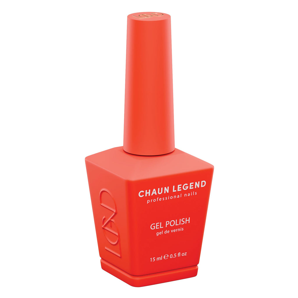 Chaun Legend UV Gel Nail Polish Tom Yum Yum LG5053 – Bright Red, 0.5 oz, Long-Lasting, Bubble-Free, Quick-Dry, Salon-Quality