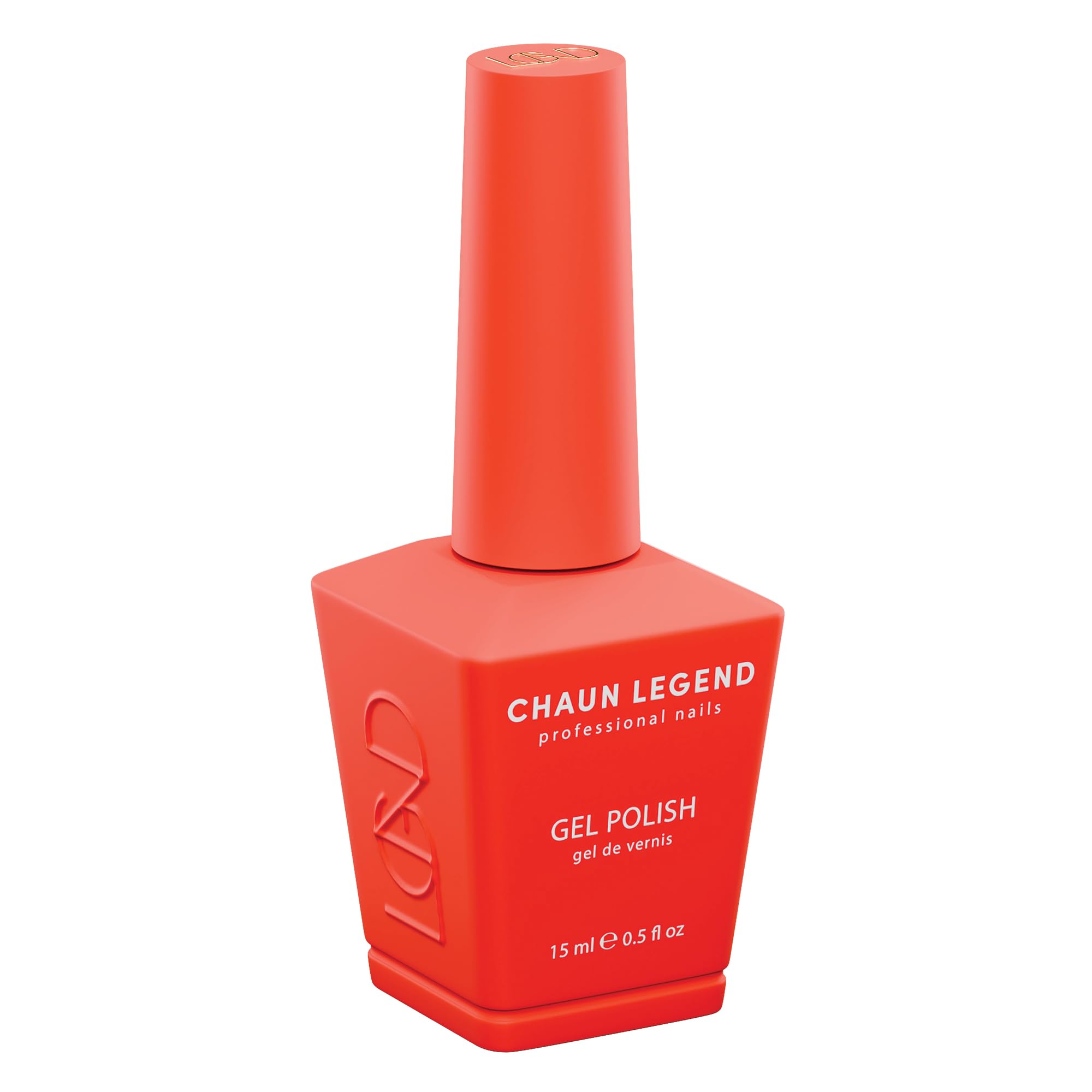 Chaun Legend UV Gel Nail Polish Tom Yum Yum LG5053 – Bright Red, 0.5 oz, Long-Lasting, Bubble-Free, Quick-Dry, Salon-Quality