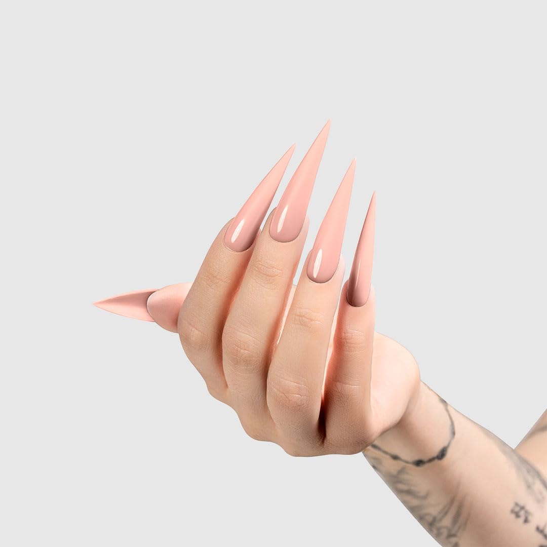 Chaun Legend UV Gel Nail Polish LG5013 – Light Peachy Nude, 0.5 oz, Quick Dry, Long-Lasting, Bubble-Free, Salon-Quality