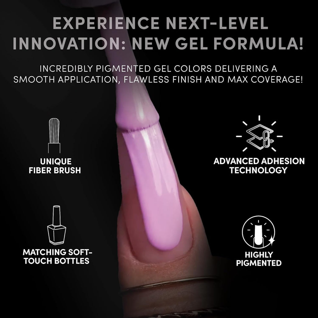 Chaun Legend UV LED Gel Nail Polish Set of 6 — Mauves + Aunties | Pro Salon-Quality Shine
