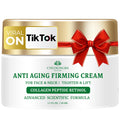 CHEOKINGBA Tighten and Lift Neck Cream – Retinol, AH-8 Peptides, Collagen + Hyaluronic Acid, 1.7 oz