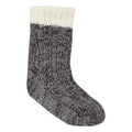 Sock Stack Children's Chunky Knit Non Slip Lounge Gripper Socks For Kids Colourful