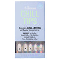 Chillhouse Chill Tips Press-On Nails Kit – 24 Oval Tips, Customizable, Reusable