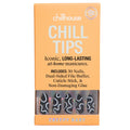 Chillhouse Chill Tips Press-On Nails Kit – Creepy Baby Almond Tips | 30 Shapes & Reusable