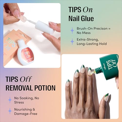 Chillhouse That's Amore Oval Tips – 30 Nail Shapes & Sizes, Up to 2 Weeks Wear