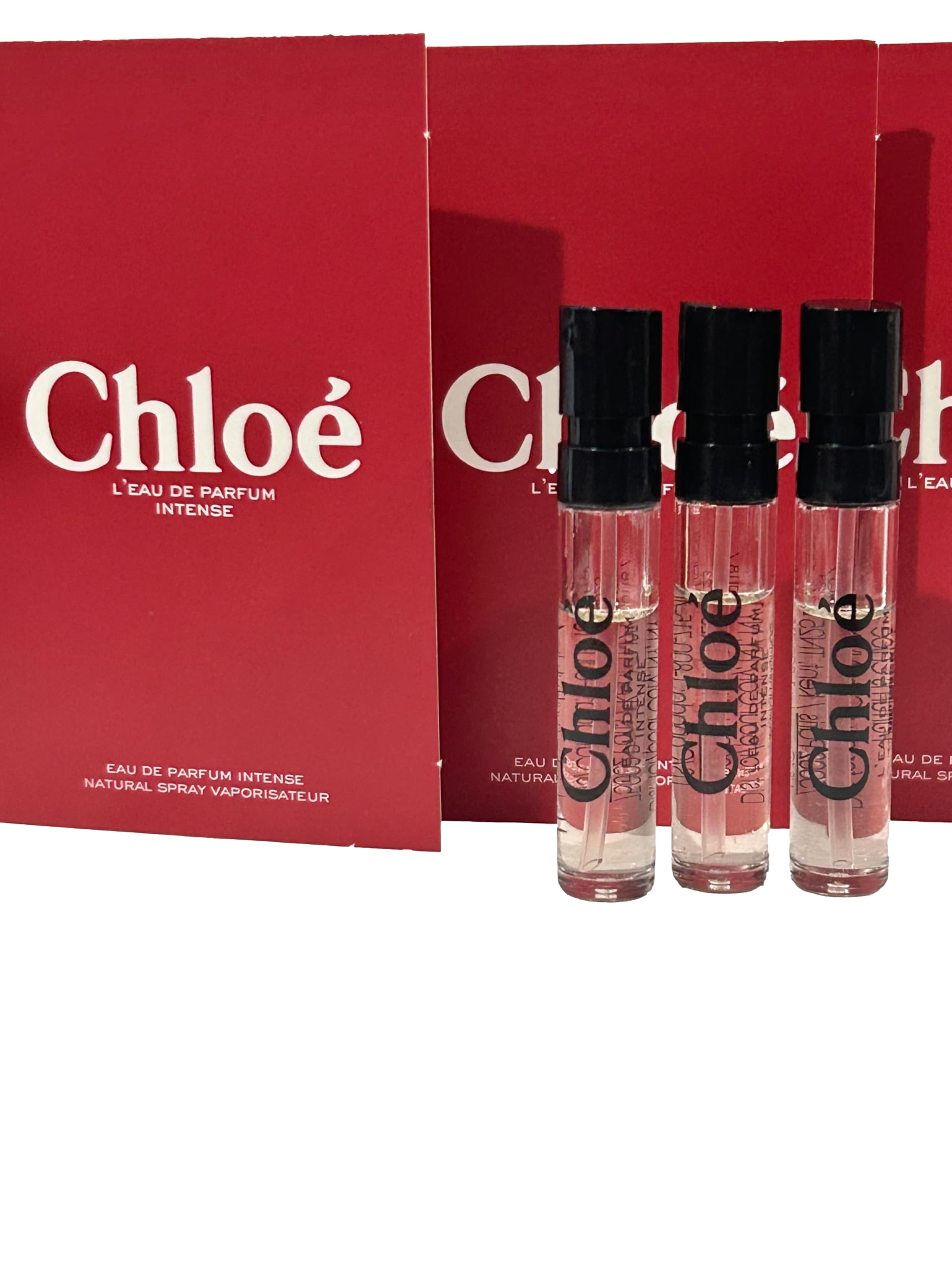 Chloe L'eau De Parfum Intense — 3 Travel-Size Sample Sprays (1.2 ml each)
