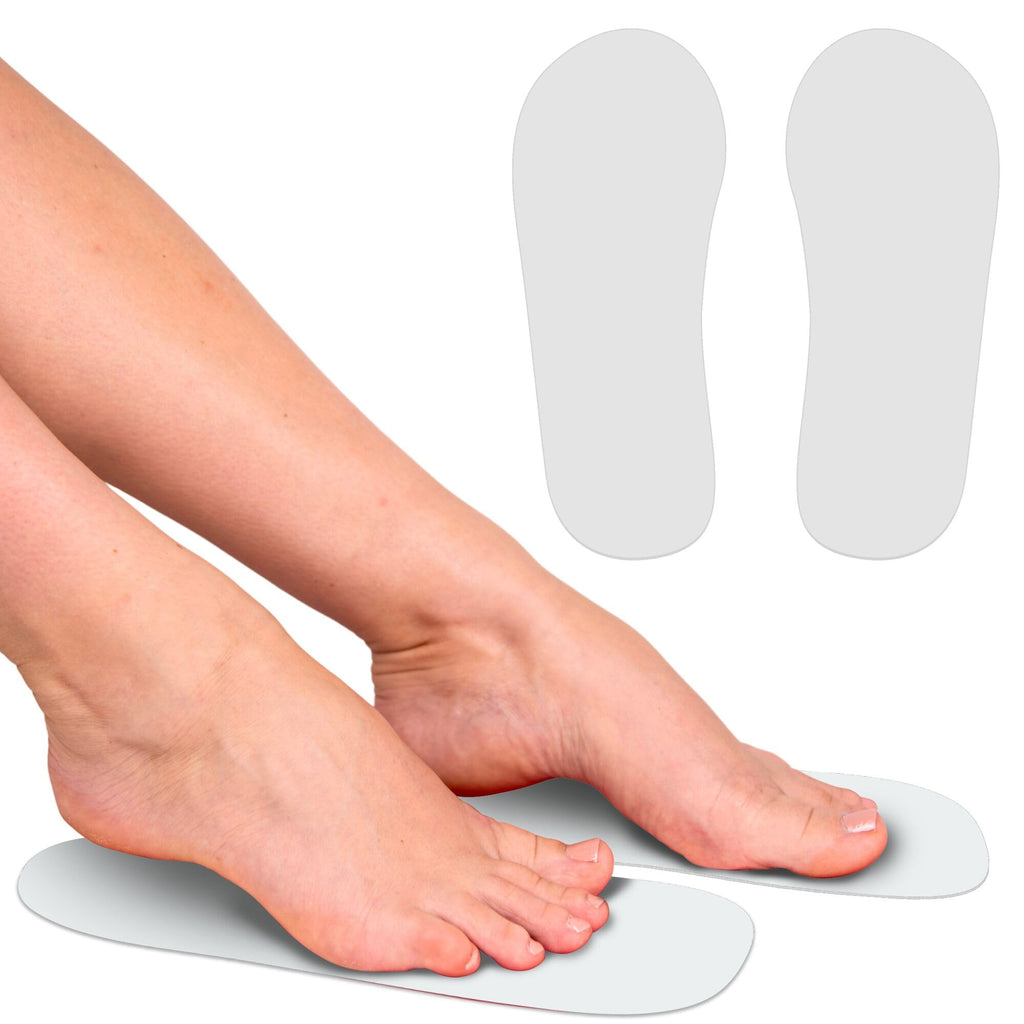 CHNELSS Professional 30 Pairs Spray Tan Feet Pads – Disposable Foam Foot Protectors for Hygienic Tanning
