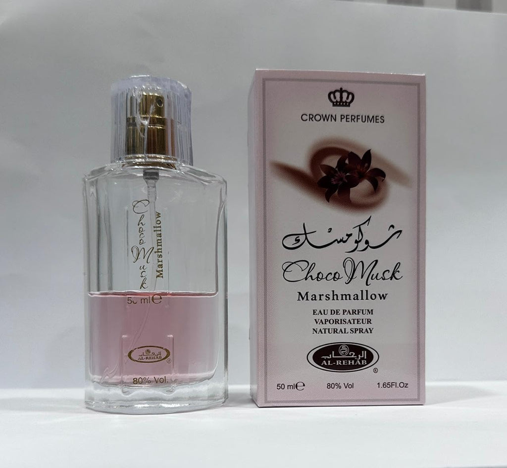 Choco Musk Marshmallow Sweet Warm Eau de Parfum 50ml – Chocolate, Musk & Marshmallow Scent