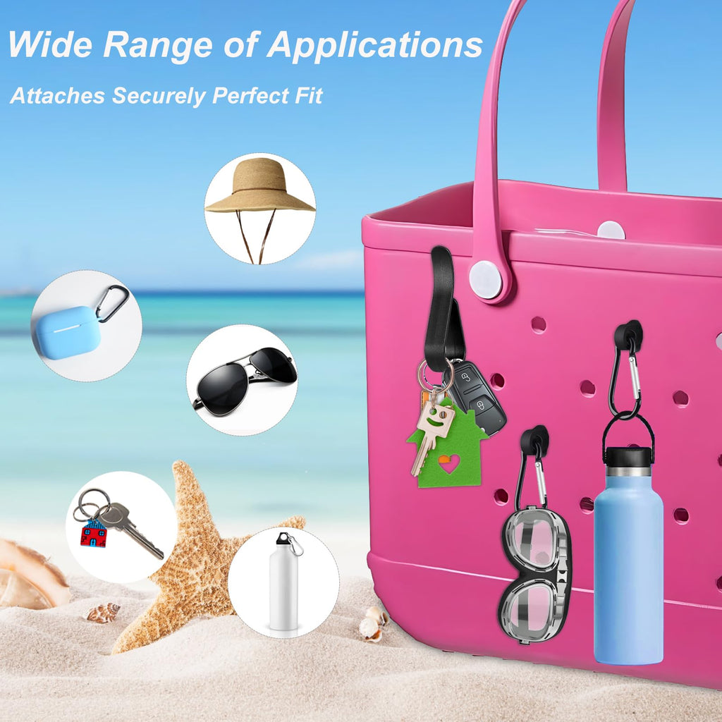 Choshion Clear Insert Bag Accessories for Beach Tote Bags — Clear Travel Pouches & Makeup Organizer Divider