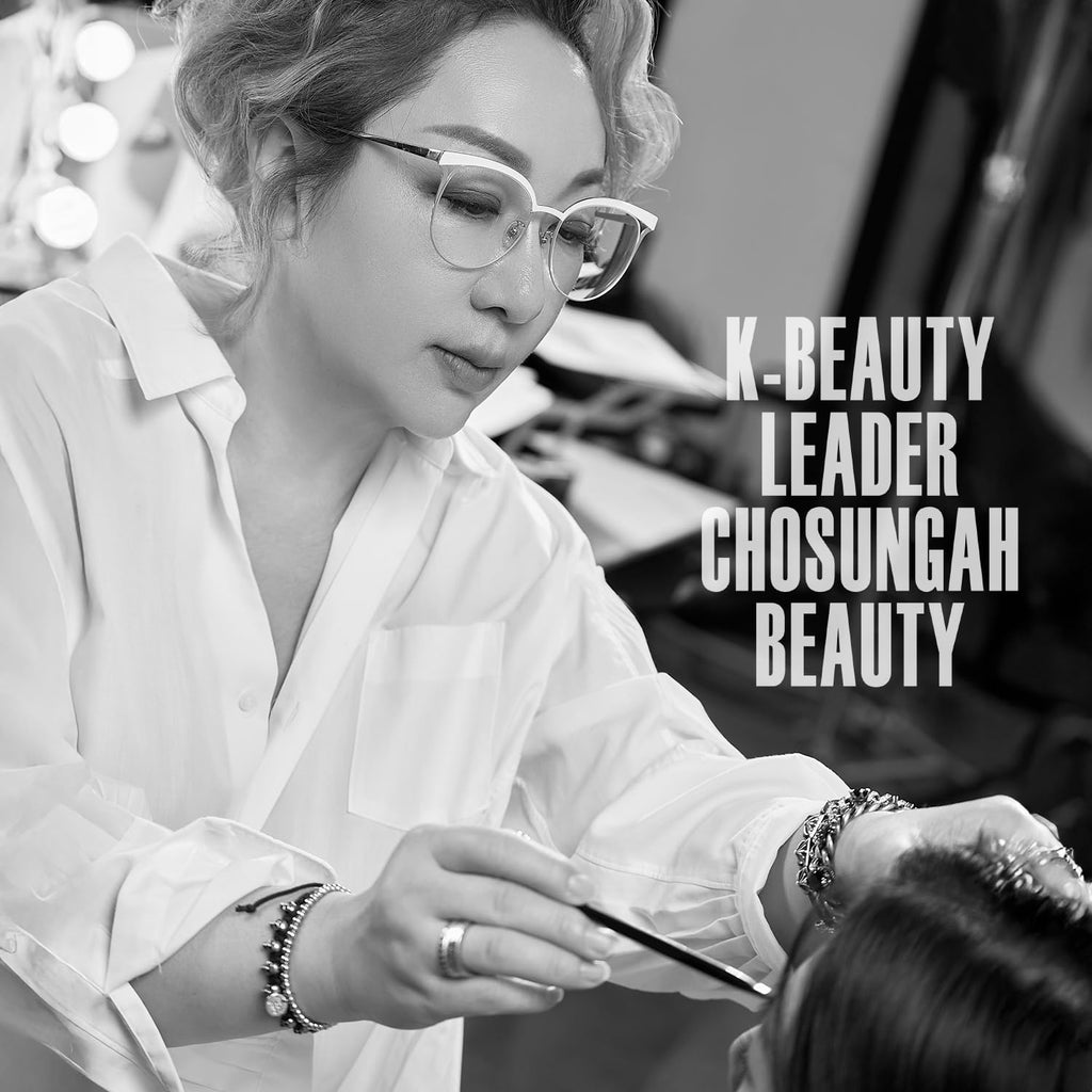 CHOSUNGAH BEAUTY Mega Fit Master Glow Stick Foundation with Brush – 120H Wear, Shade 23 Sand Beige