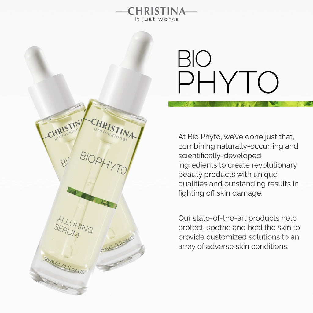 Christina Biophyto Alluring Anti-Aging Serum – Vitamin C, HA & Echinacea, 30ml