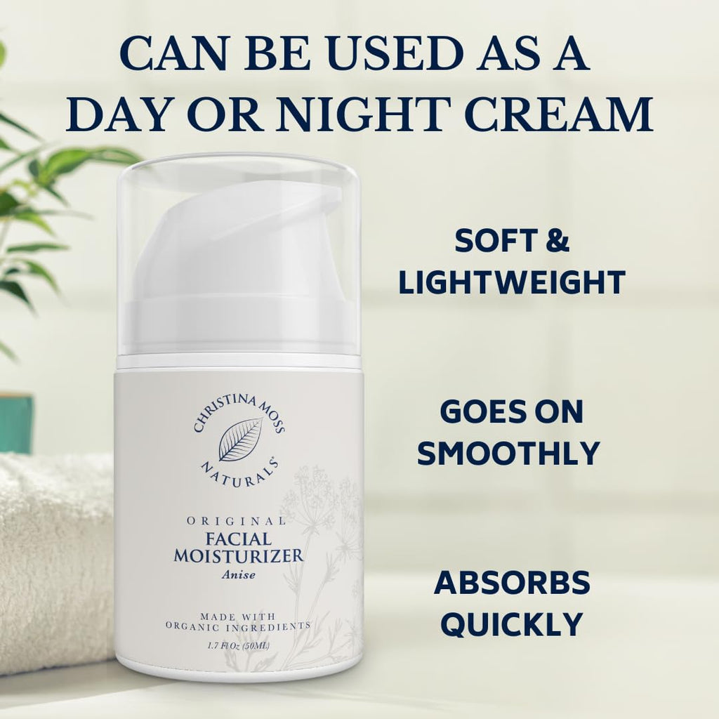 Christina Moss Naturals Original Moisturizer – Organic, Gentle, Non-Toxic Skincare