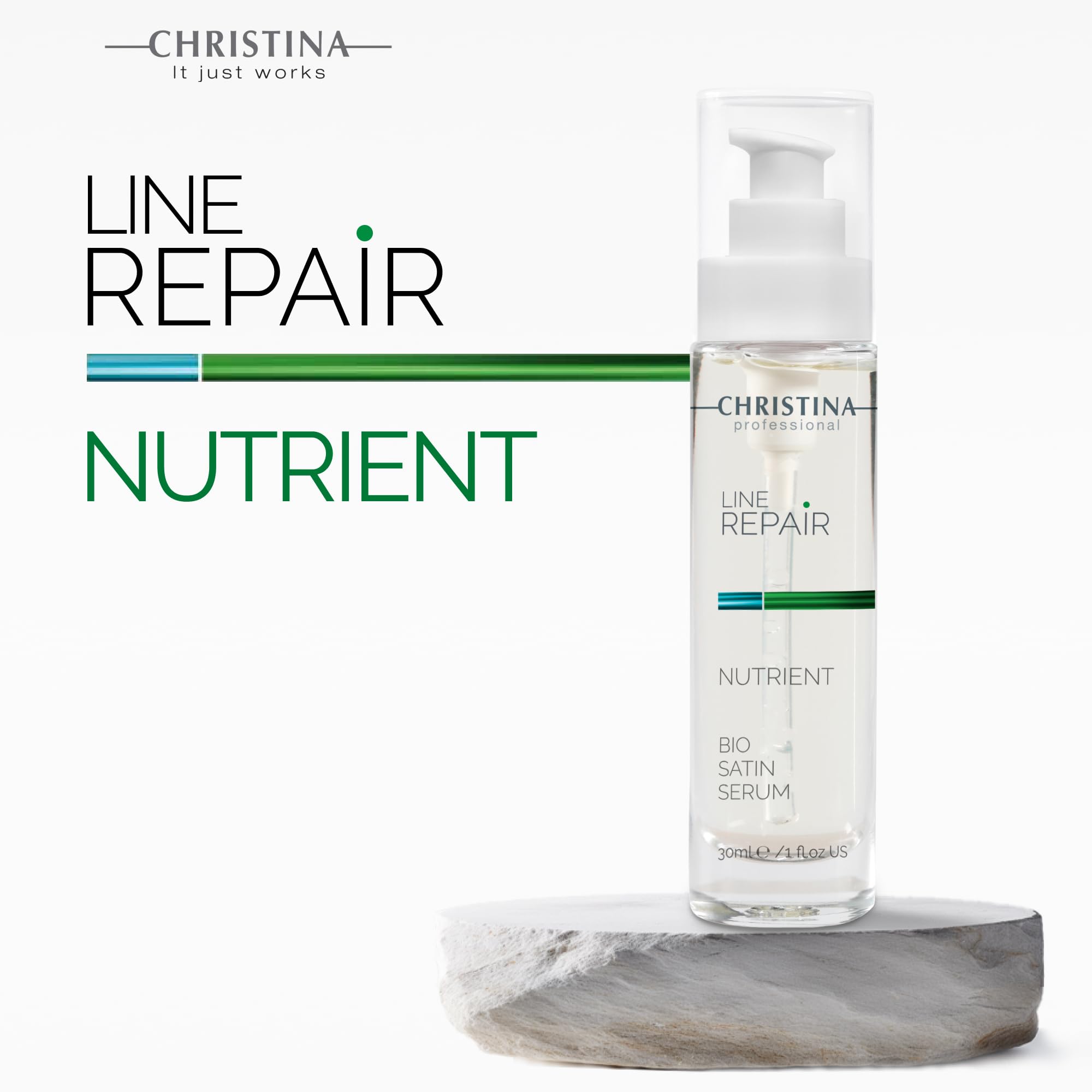 Cristina Nutrient Bio Satin Serum - Hydration, Vitamin A & C for Radiant Glow & Firmer Look