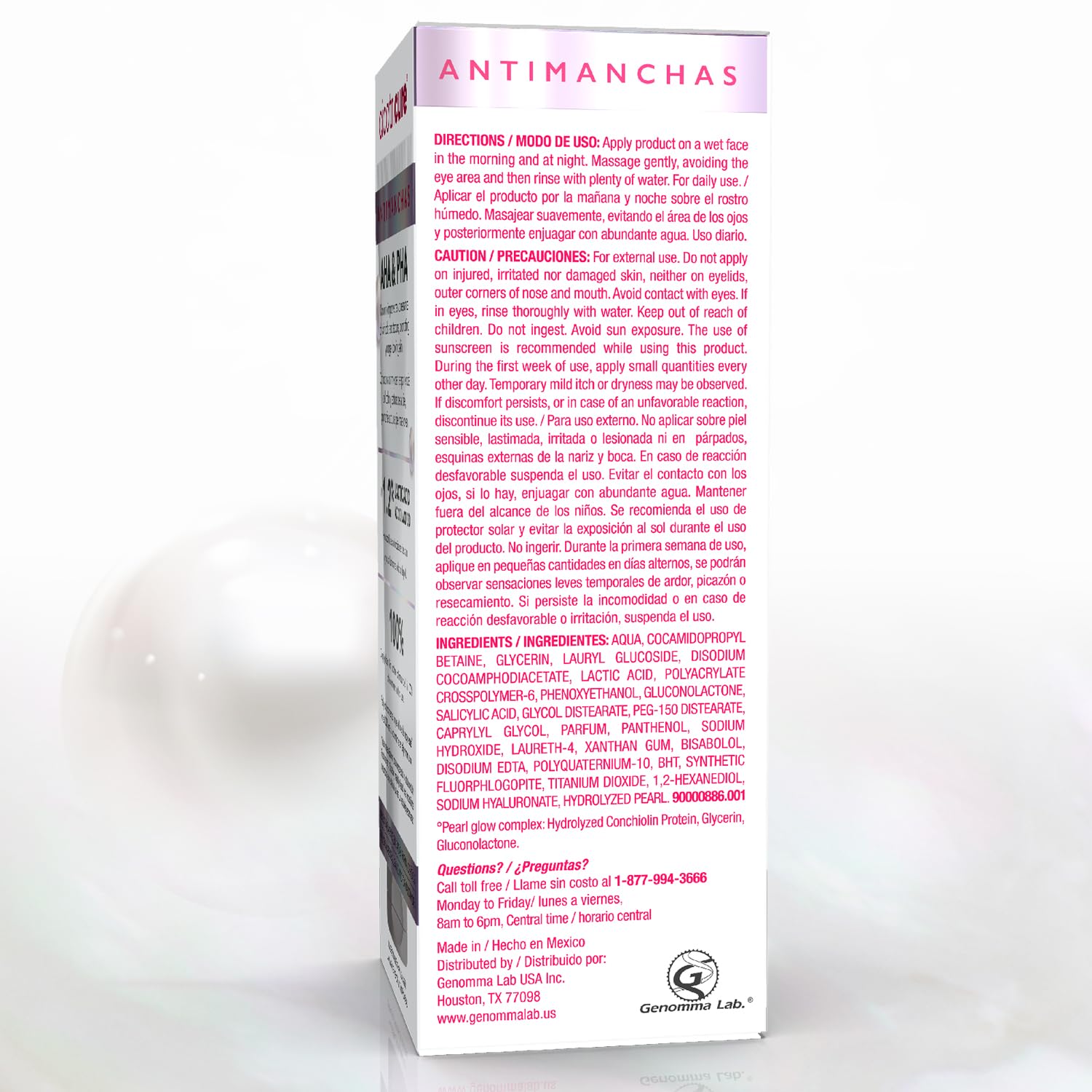 Cicatricure Antimanchas Face Wash – 3-in-1 Cleanser with Pearl Glow Complex | Brightens, Evens Tone & Texture | 5 oz