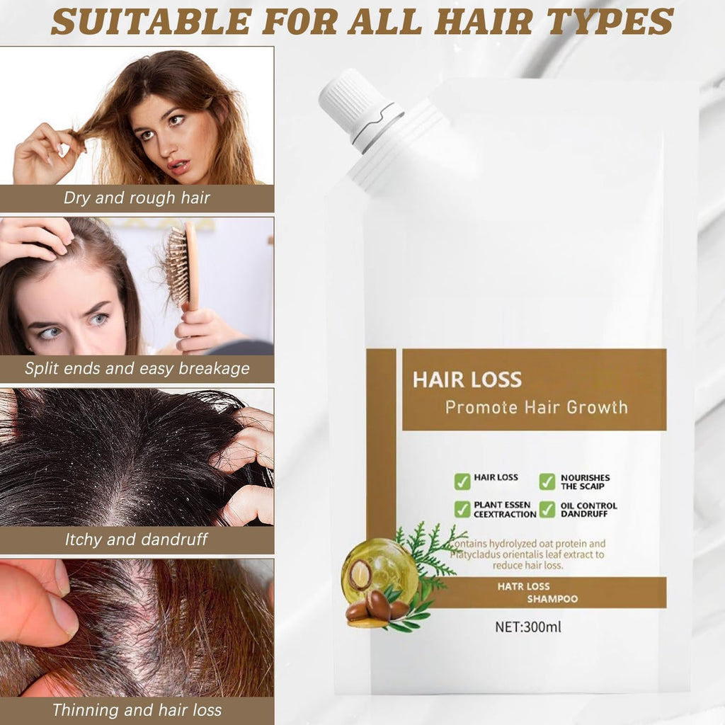 Ciirvoe 300ml Anti-Hair Fall Shampoo – Promote Growth with Plant Extracts | All Hair Types
