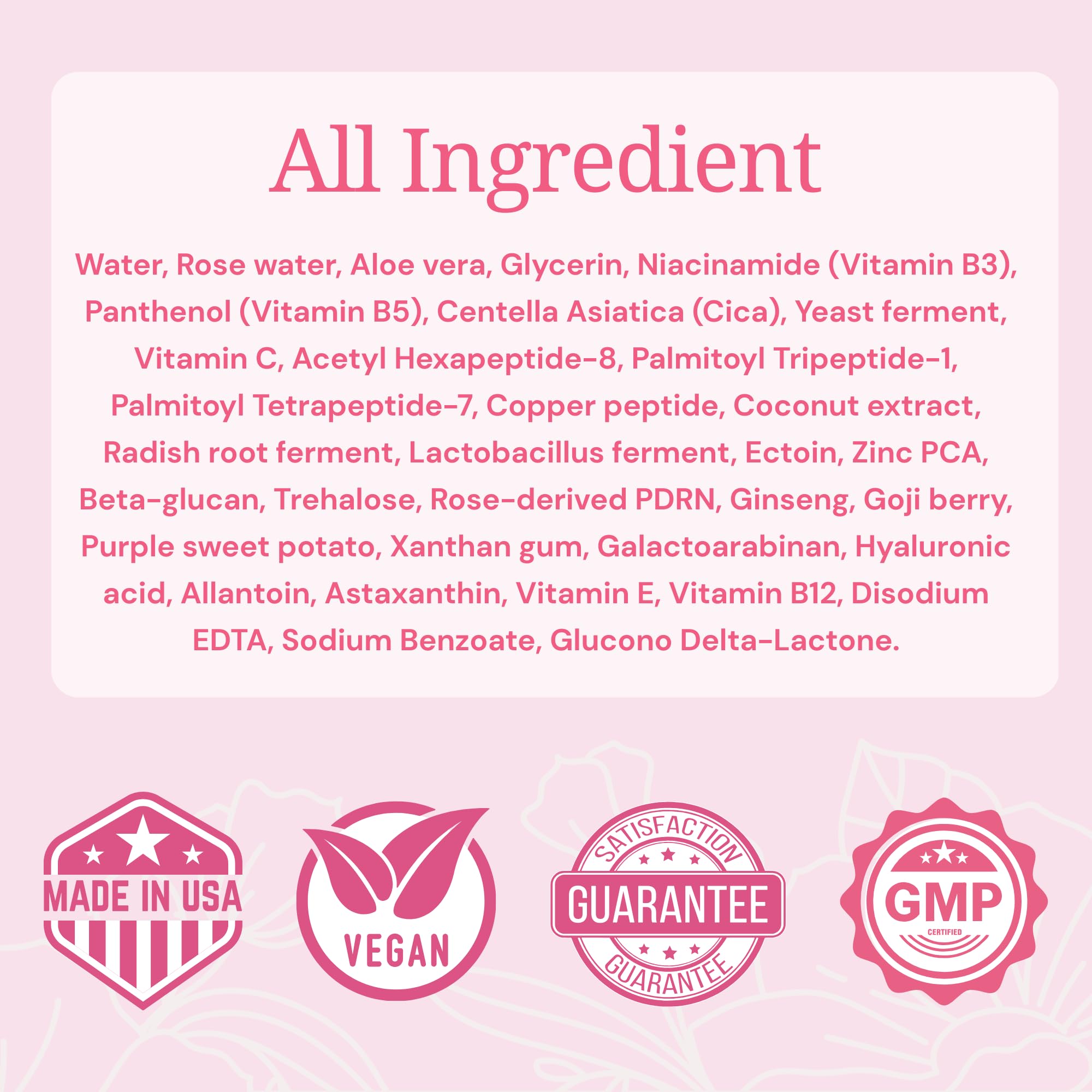 Cinder Brands Vegan PDRN Serum – Vitamin C, Niacinamide & Hyaluronic Acid (1 oz)