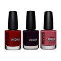 Cindi Nails Dark and Moody 3-Pack: So Me!, Maybe Tomorrow & Windsor Castle – Non-Toxic, Long-Lasting Shades