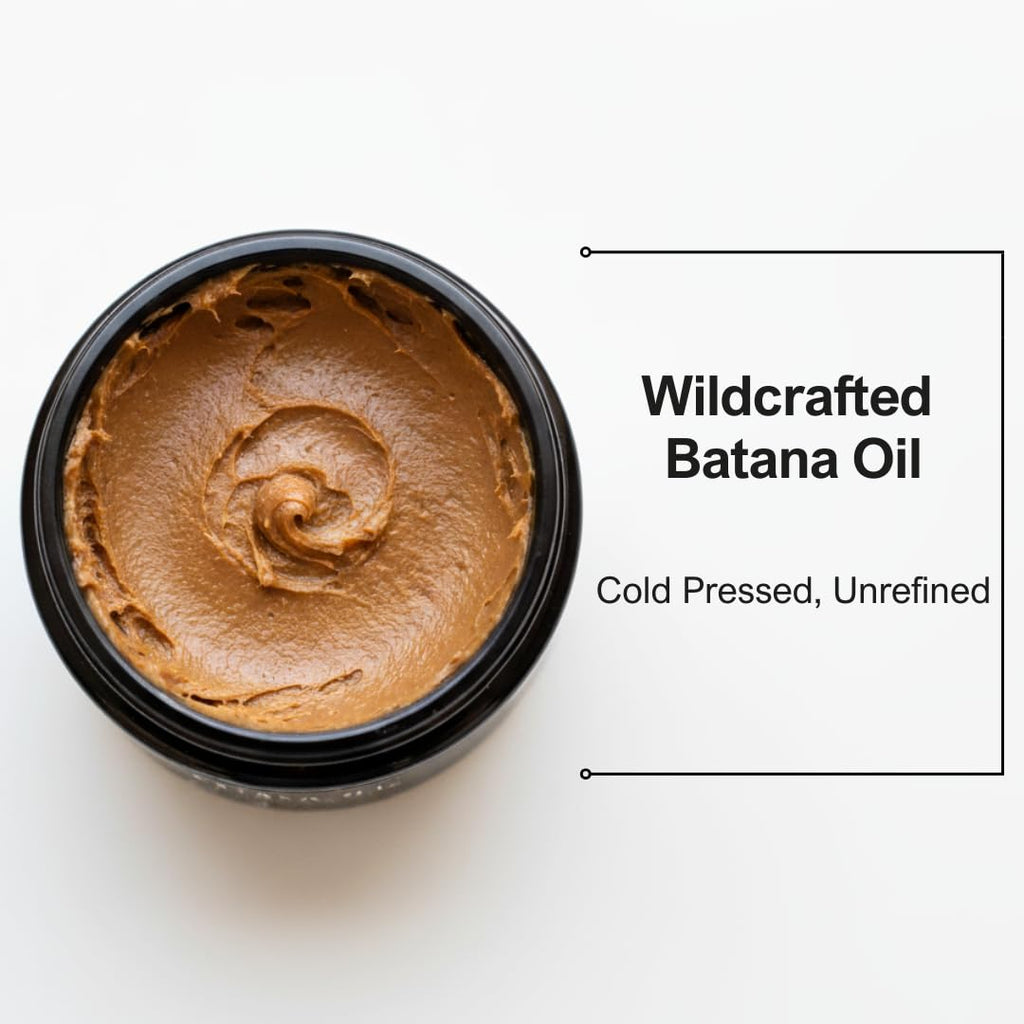 CinNoir Dr Sebi Batana Oil – 100% Raw, Organic & Cold-Pressed for Thicker, Stronger Hair (4.23 oz)