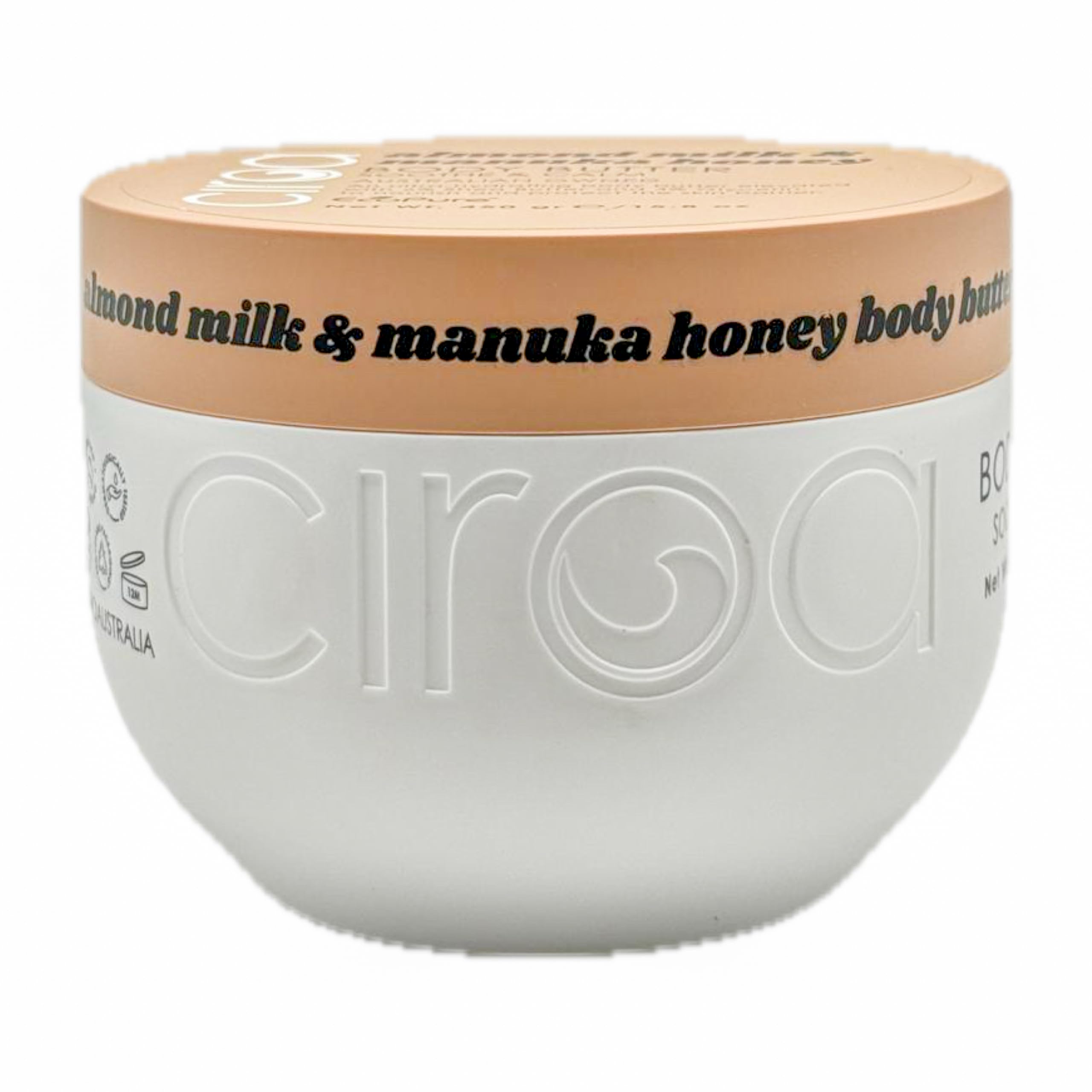 Ciroa Almond Milk & Manuka Honey Body Butter – Soothe & Calm (15.8 oz)