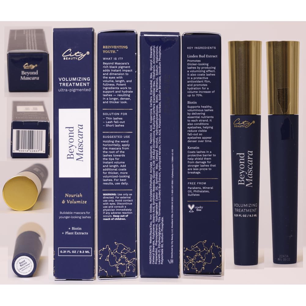 City Beauty Beyond Mascara – Volumizing Treatment for Longer, Thicker Lashes