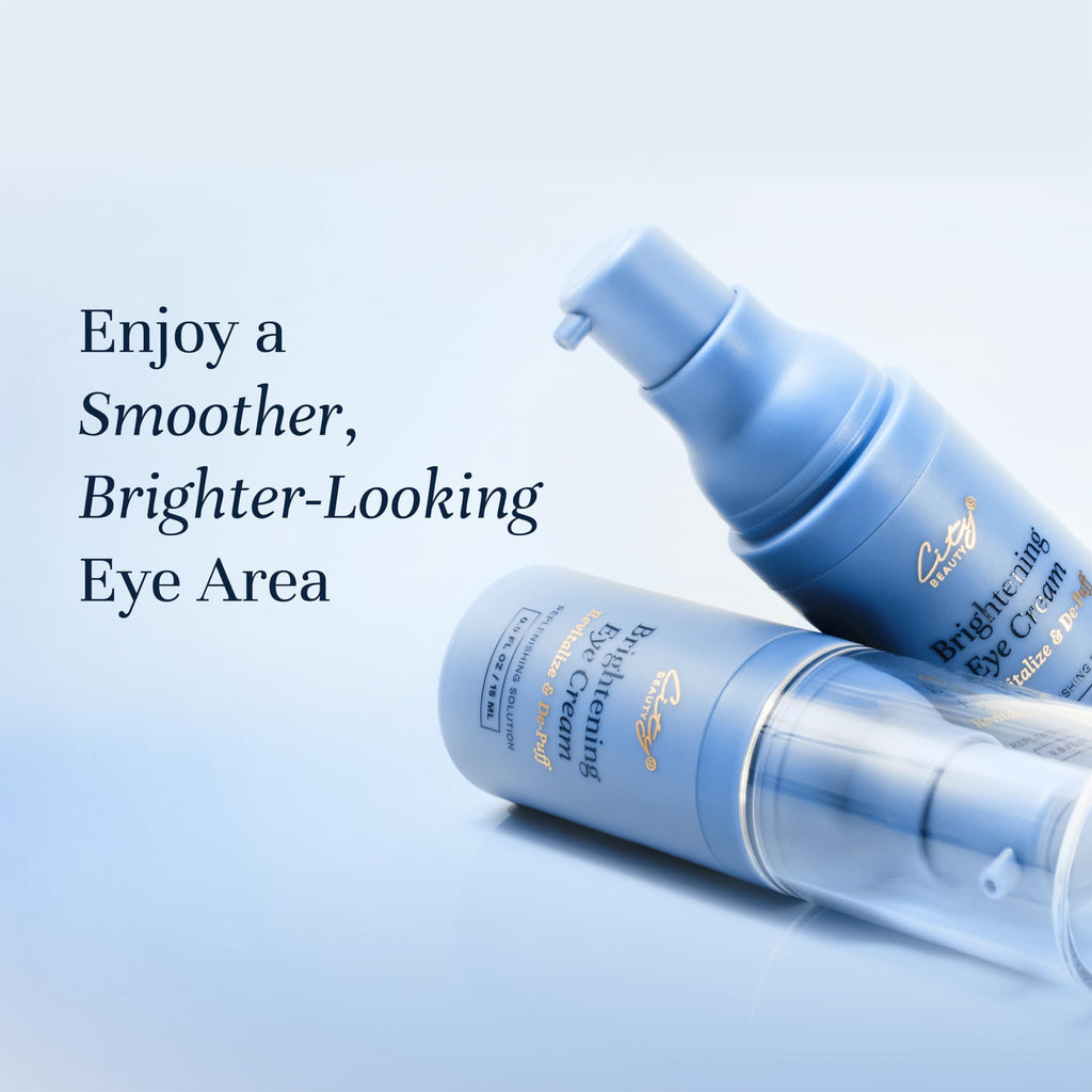 City Beauty Brightening Eye Cream – Reduce Dark Circles, Puffiness & Fine Lines
