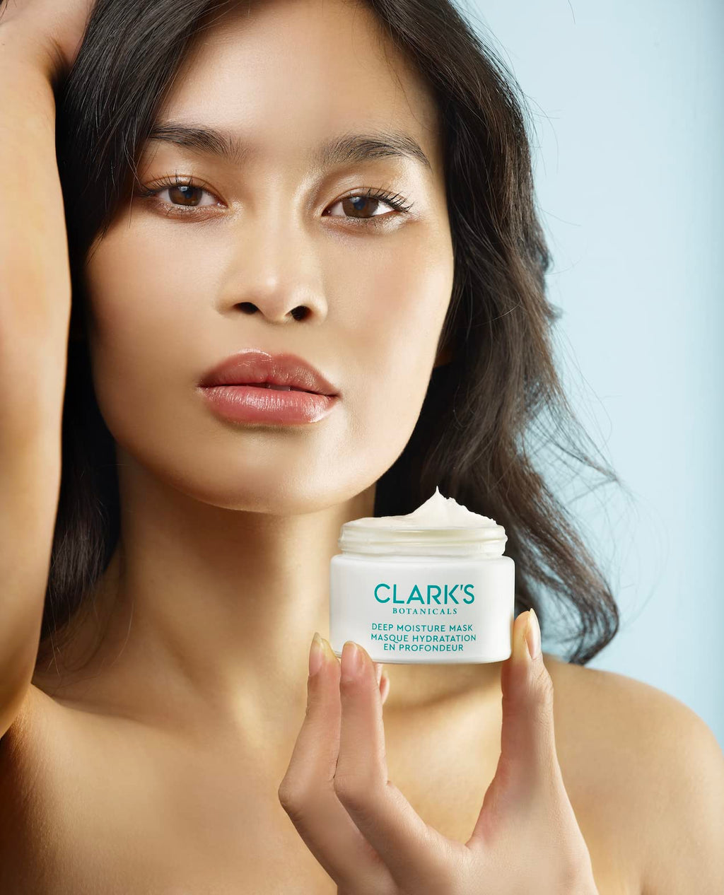 Clark's Botanicals Deep Moisture Mask – 2-in-1 Hydration & Invisible Mask for All Skin Types (1.7 fl oz)