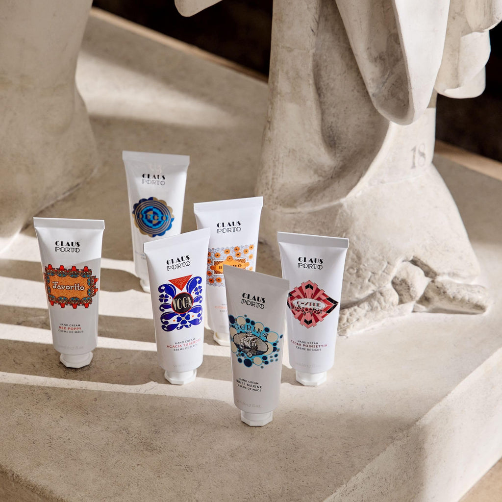 Claus Porto Favorito Red Poppy Hand Cream – Silky, Fast-Absorbing, 50ml (New Packaging)