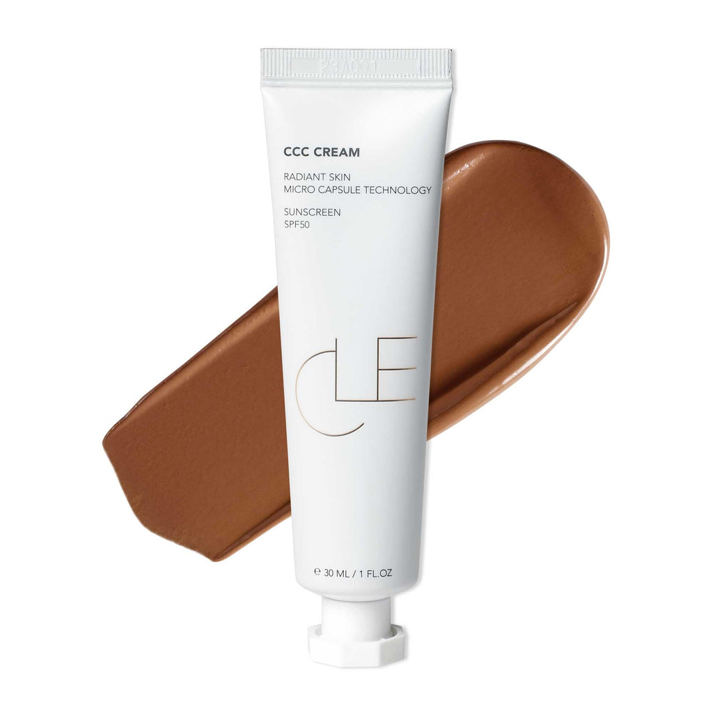 CLE Cosmetics CCC Cream Olive Medium Deep 406 SPF 50 — Color Correcting Foundation & Sunscreen