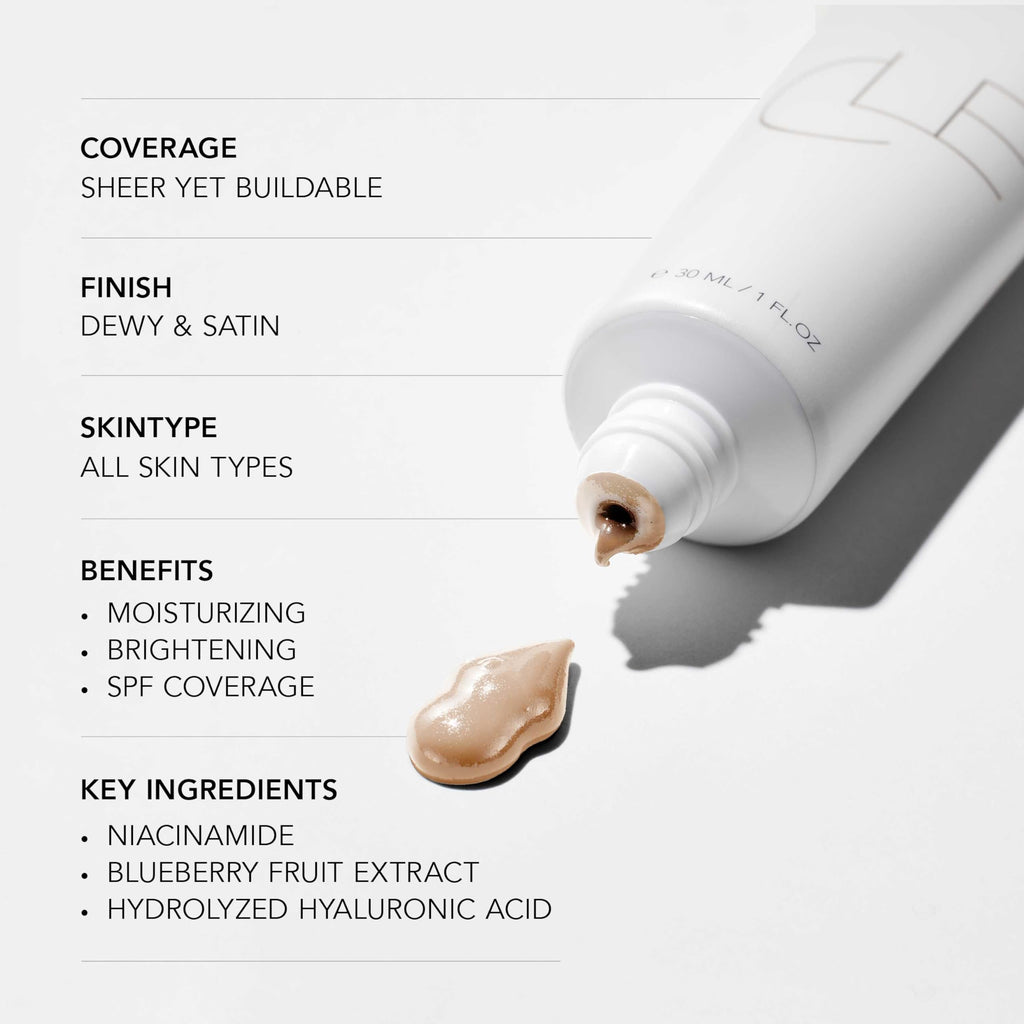 CLE Cosmetics CCC Cream Warm Light 106 SPF 50 – Color Correcting Foundation & BB/CC Hybrid | 1 fl oz