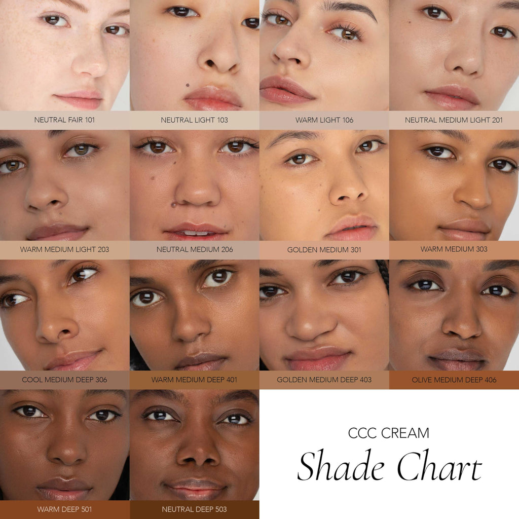 CLE Cosmetics CCC Cream Warm Light 106 SPF 50 – Color Correcting Foundation & BB/CC Hybrid | 1 fl oz