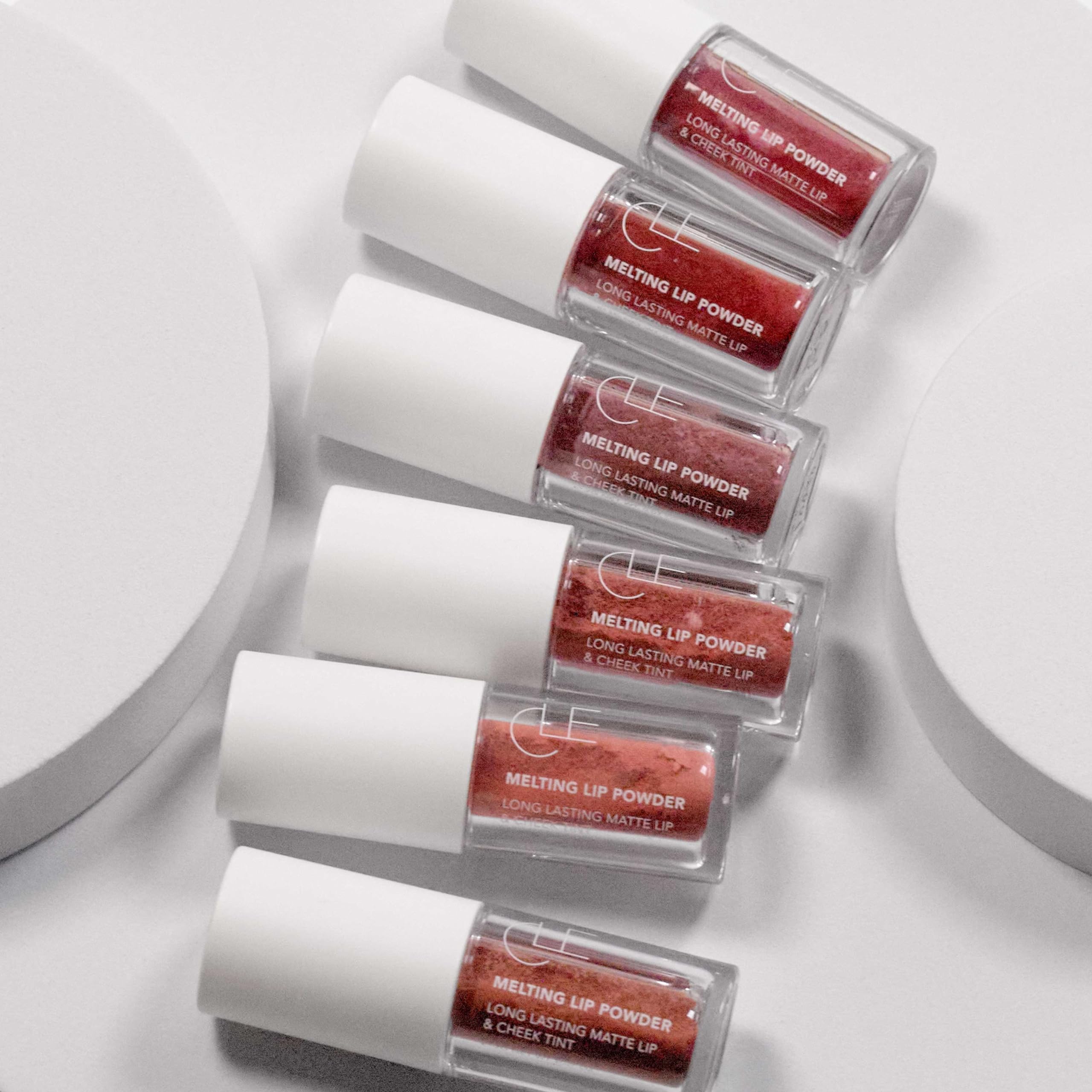 CLE Melting Lip Powder Tint – Lady Guava (0.07 oz) | Vegan, Cruelty-Free, Paraben-Free Matte Tint for Lips, Eyes & Cheeks