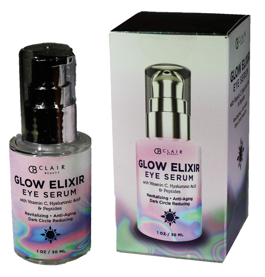 Clear Beauty Vitamin C & Hyaluronic Under Eye Serum – Brighten, Hydrate & Lift