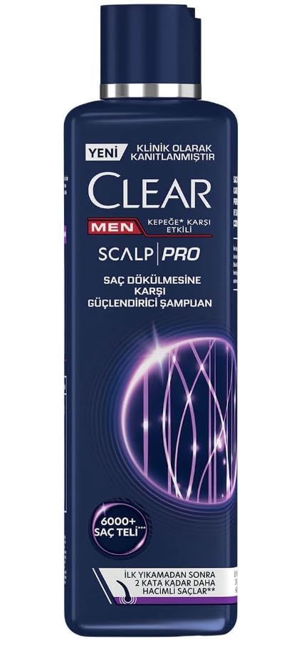 Clear Men Scalp Pro Anti-Hair Loss Strengthening Shampoo – 300 ml | Clear