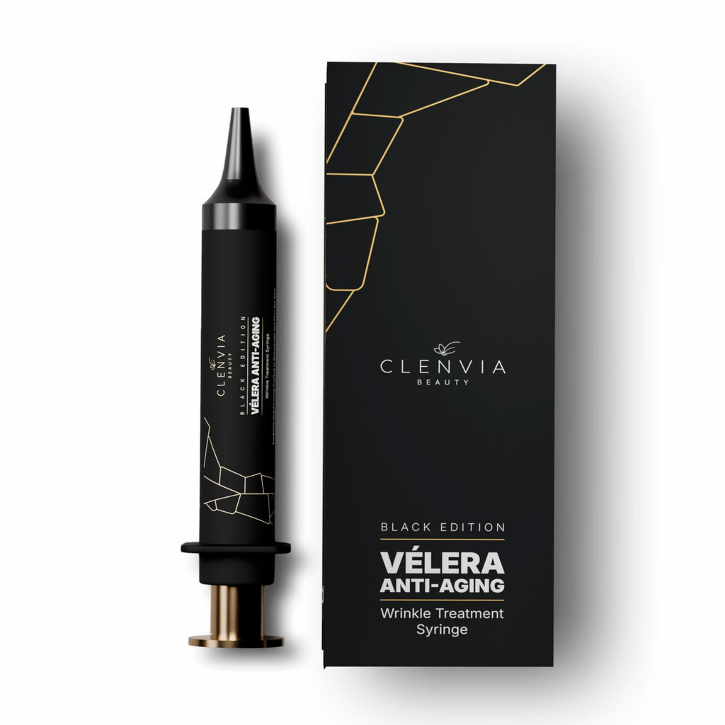 Vélera Black Edition Anti-Aging Syringe – CLENVIA Beauty | Firming & Smoothing 10ml