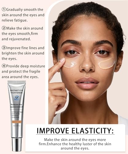 CLERVUN Instant Under Eye Lift Serum – Lightweight Eye Tightener (0.7 fl oz)