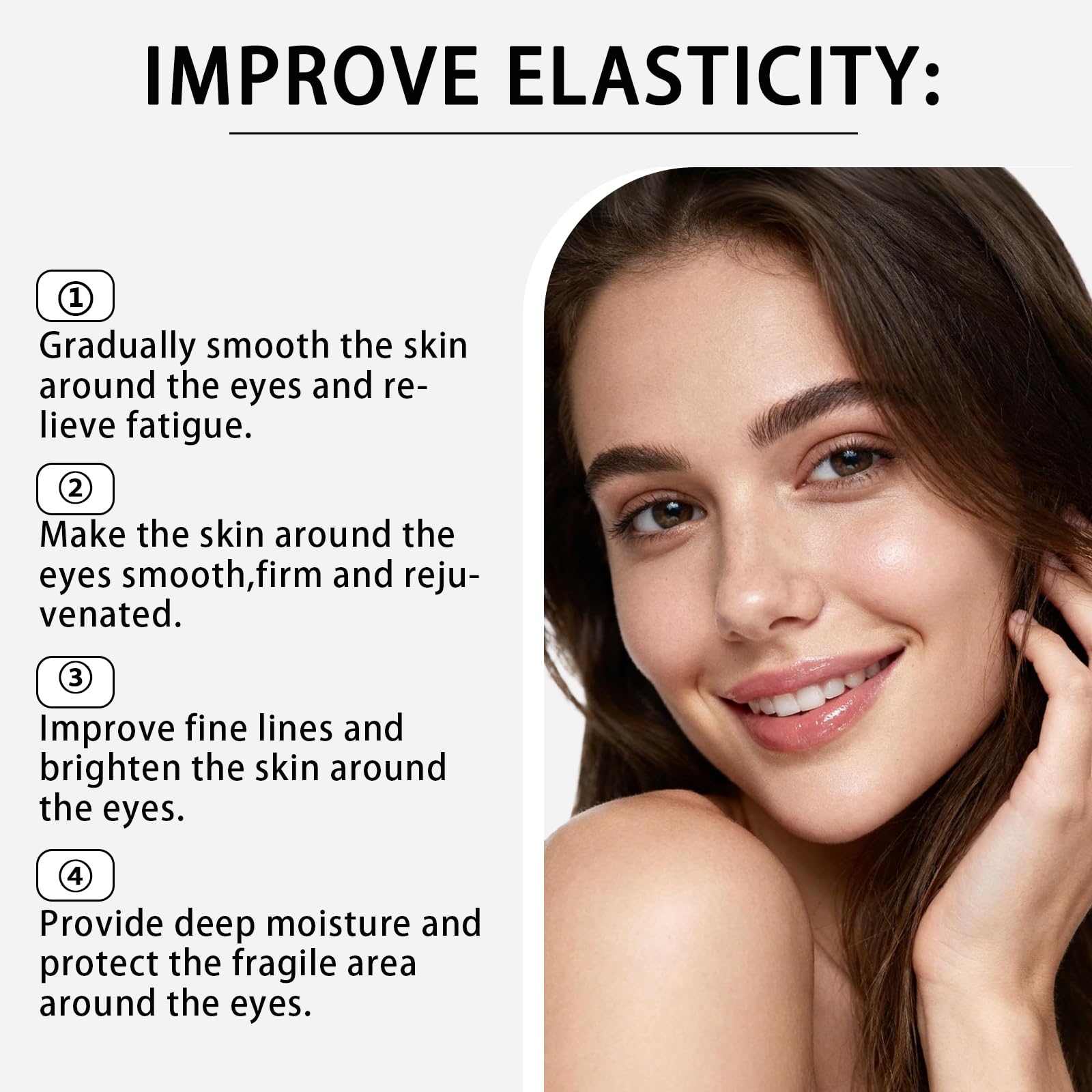 CLERVUN Instant Under Eye Lift Serum – Lightweight Eye Tightener (0.7 fl oz)