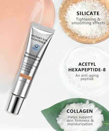 CLERVUN Instant Under Eye Lift Serum – Lightweight Eye Tightener (0.7 fl oz)