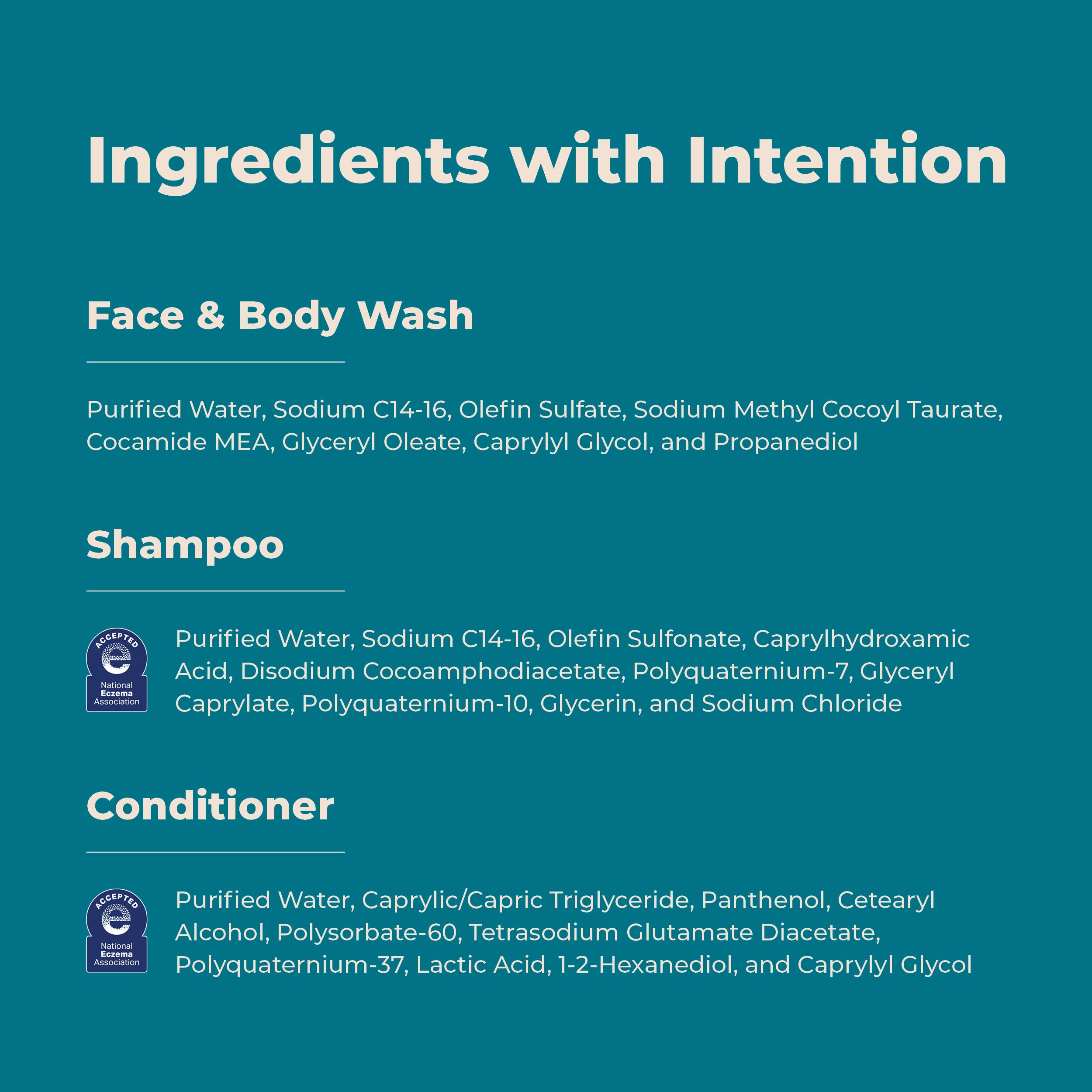 Cleure Fragrance Free Shampoo, Conditioner & Body Wash Set – 3-Piece Bundle (12 fl oz each)